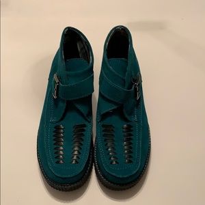 Skechers Turquoise Suede Boots